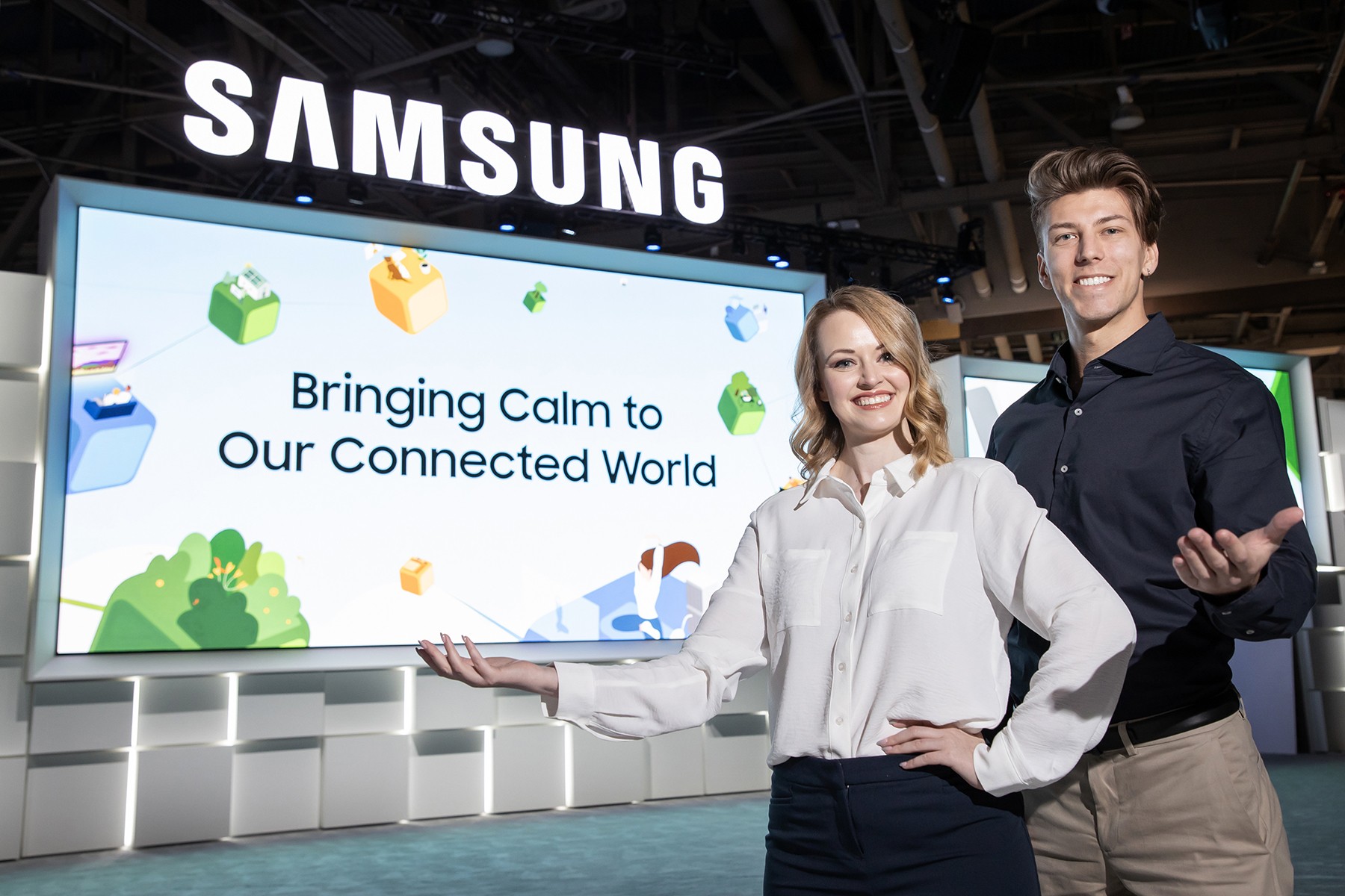 Samsung на саемот CES® 2023 ја сподели својата визија за мирно и поврзано искуство на користење на уредите