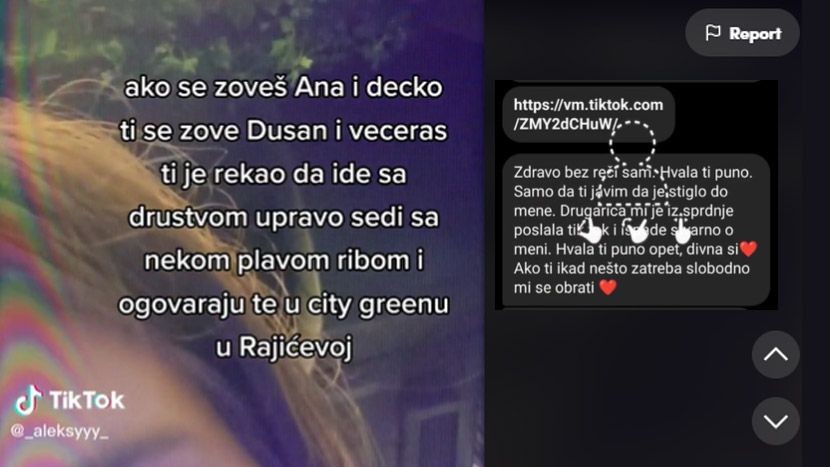Девојка од Белград во кафуле слушнала дека момче ја изневерува својата девојка: Снимила што се случува и објавила на ТикТок (ВИДЕО)