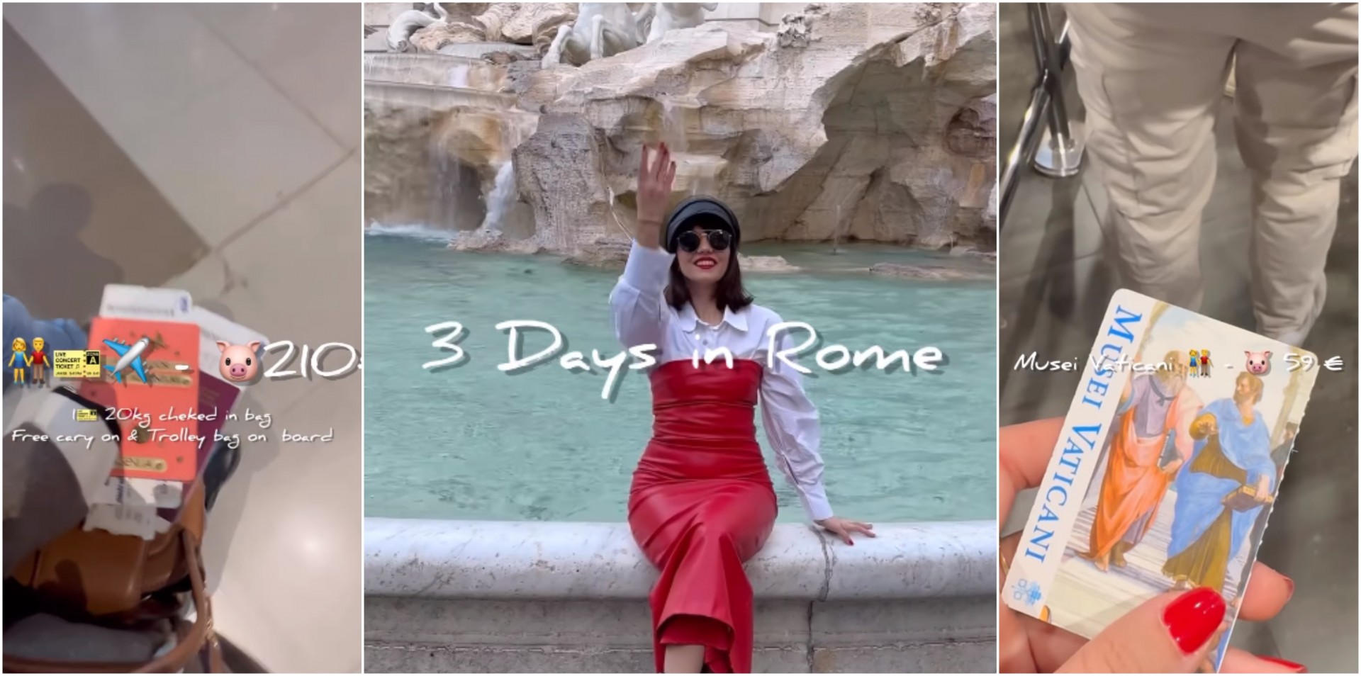 Како да поминете три дена во Рим: Ксенија Деспотоска со цени и предлози за сами да организирате патување