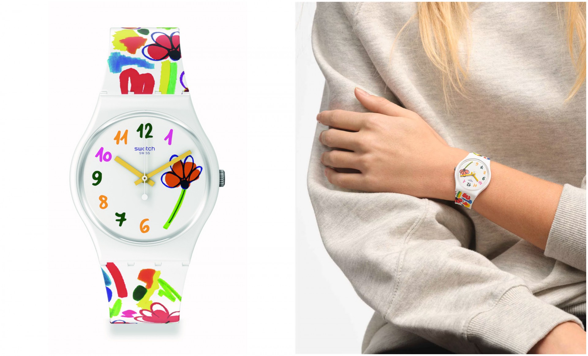 Часовник на неделата: Со FLOWERZ на Swatch ќе ја носите пролетта на рака