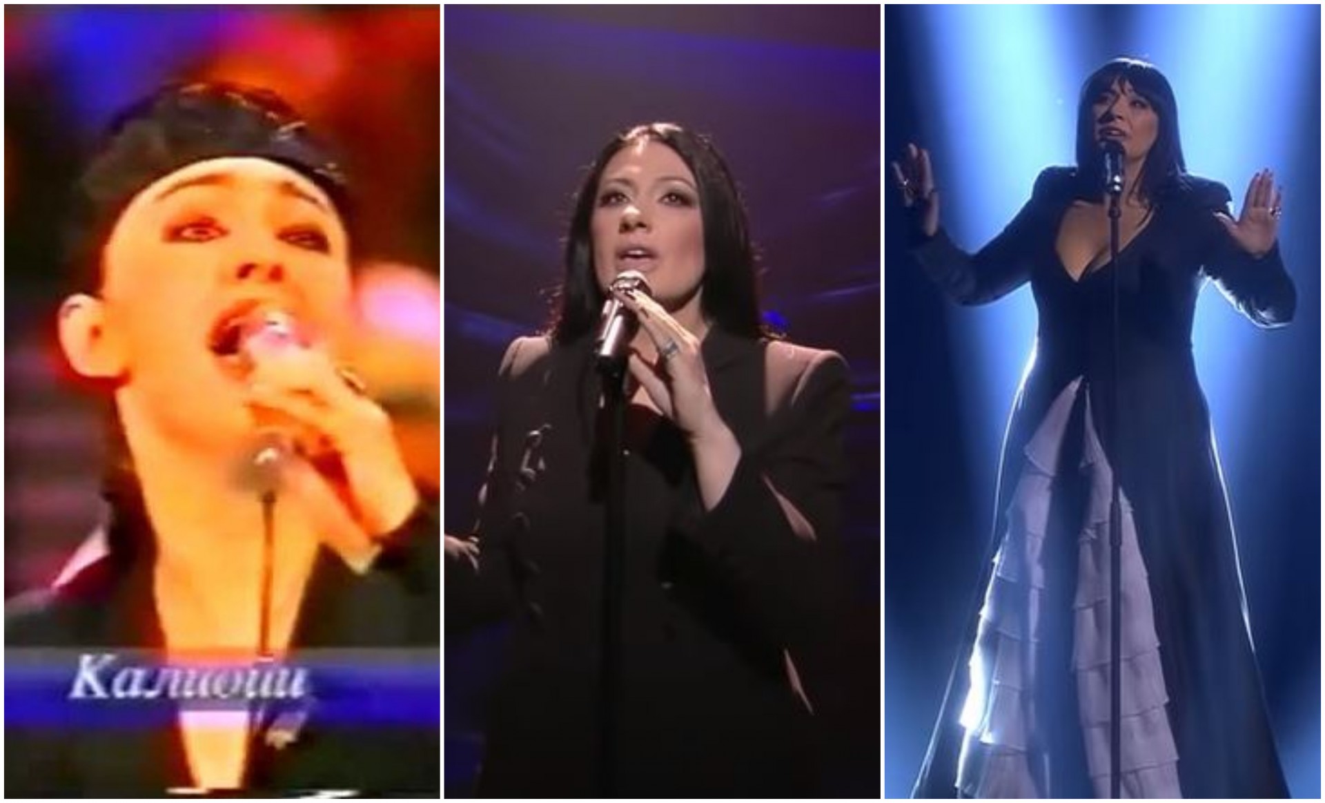 Музички времеплов: Се потсетуваме на трите настапи на Калиопи на Евровизија - првиот ѝ беше во 1996 година
