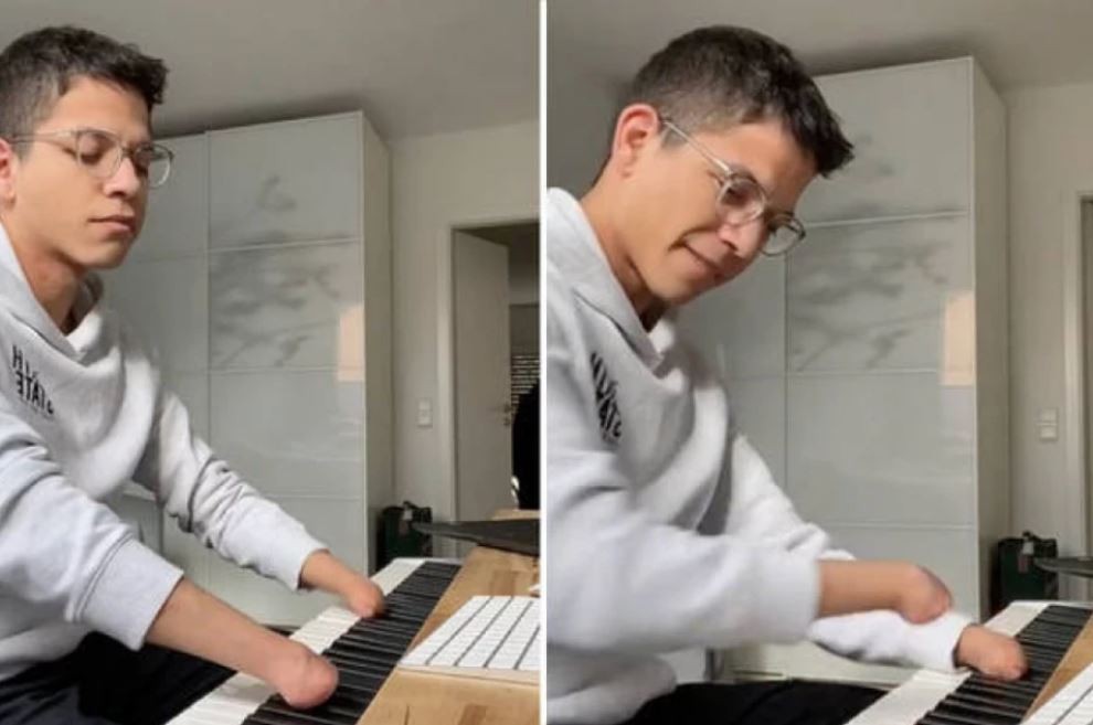 Пијанист без дланки го остави светот без зборови: Инвалидитетот не му пречи, тој е вистински магионичар кога ќе седне зад клавирот (ВИДЕО)