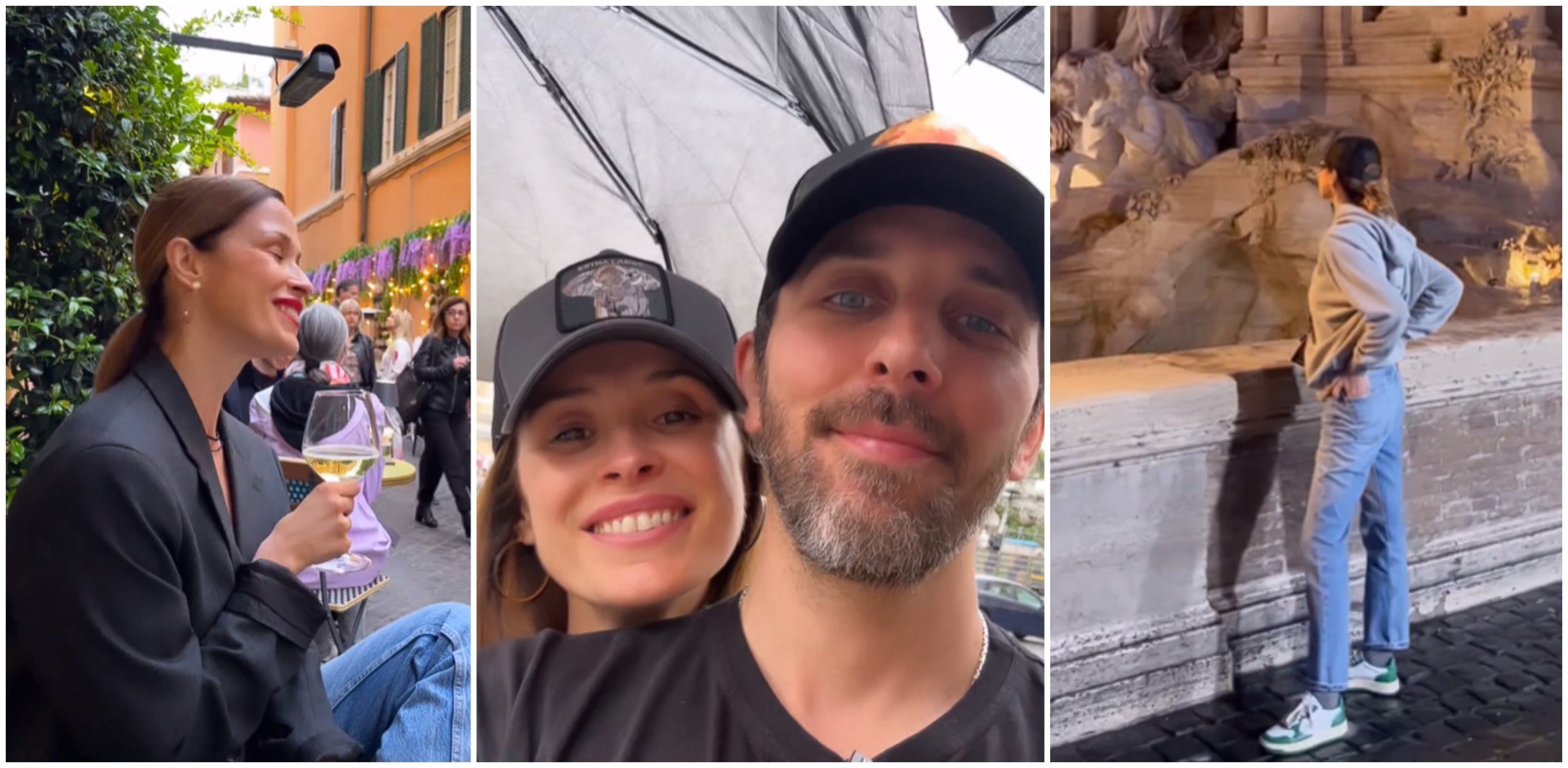 Вљубени и среќни: Каролина и Михаил на патување во Рим