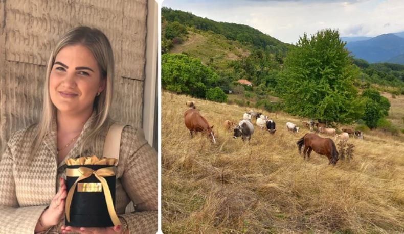 Градскиот живот го заменија со селски: Ангелина со сопругот одгледуваат крави и работат земјоделие