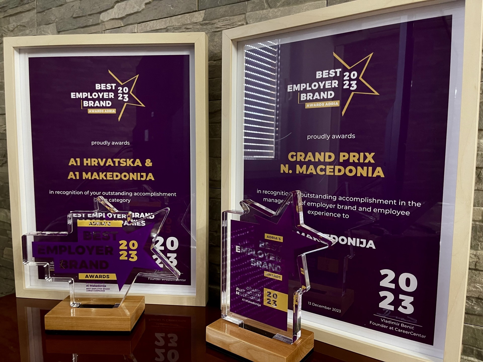 А1 Македонија освои гран-при награда на Best employer brand awards