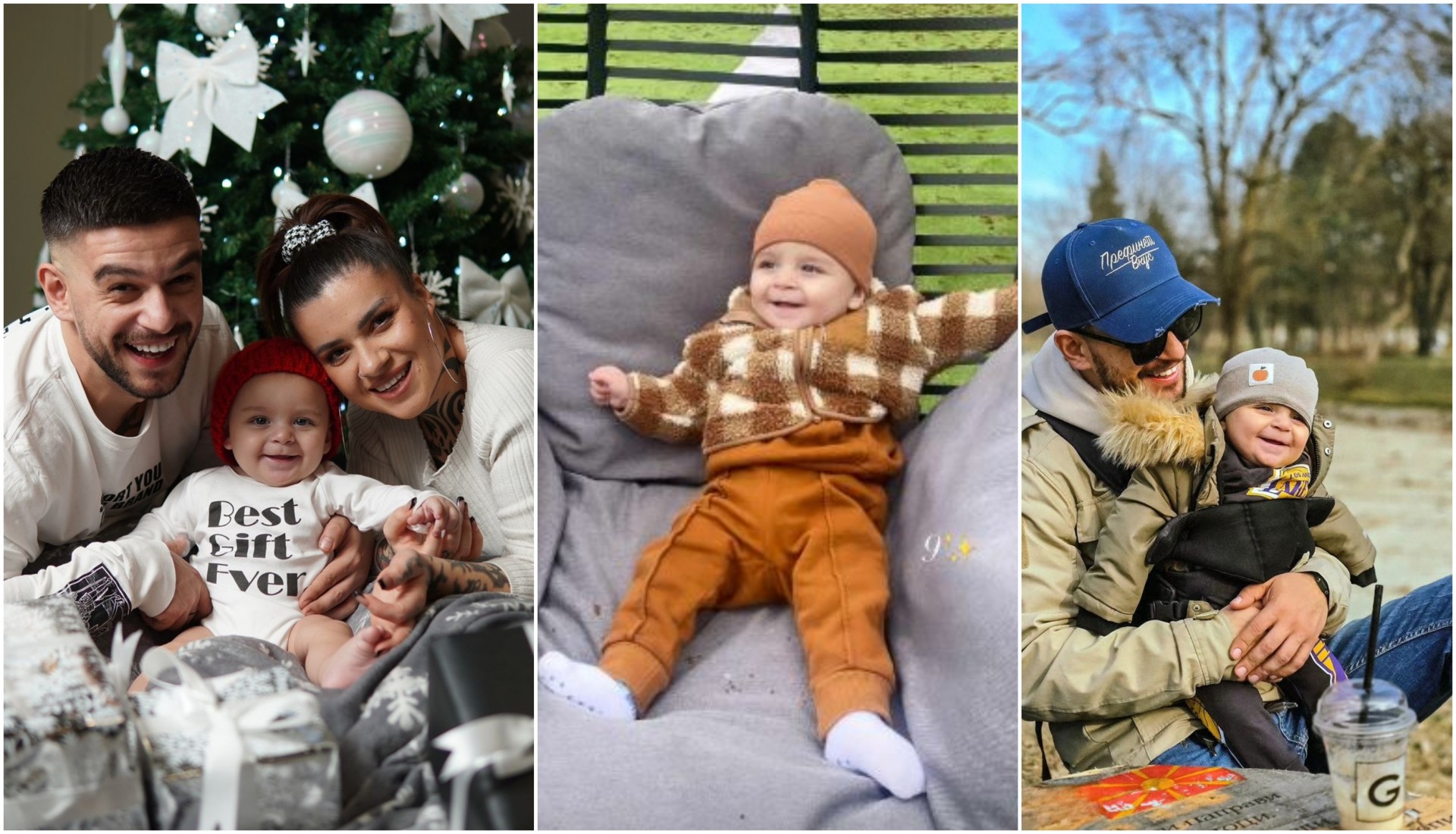 Синот на Таско наполни 9 месеци: Мама и тато пресреќни