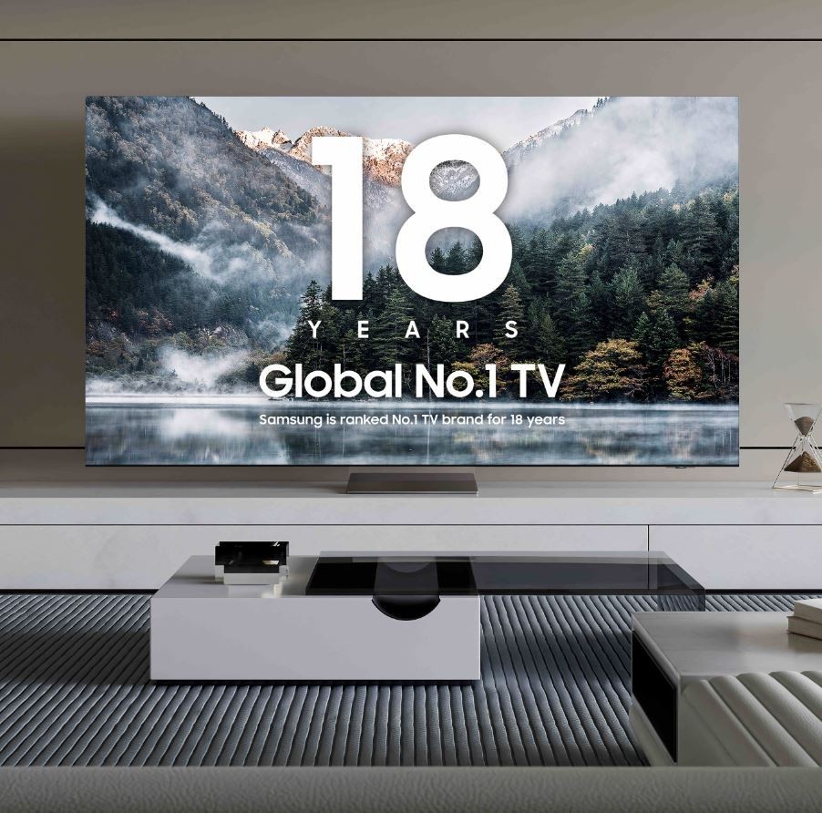 Samsung Electronics е на врвот на глобалниот пазар на телевизори 18 години по ред