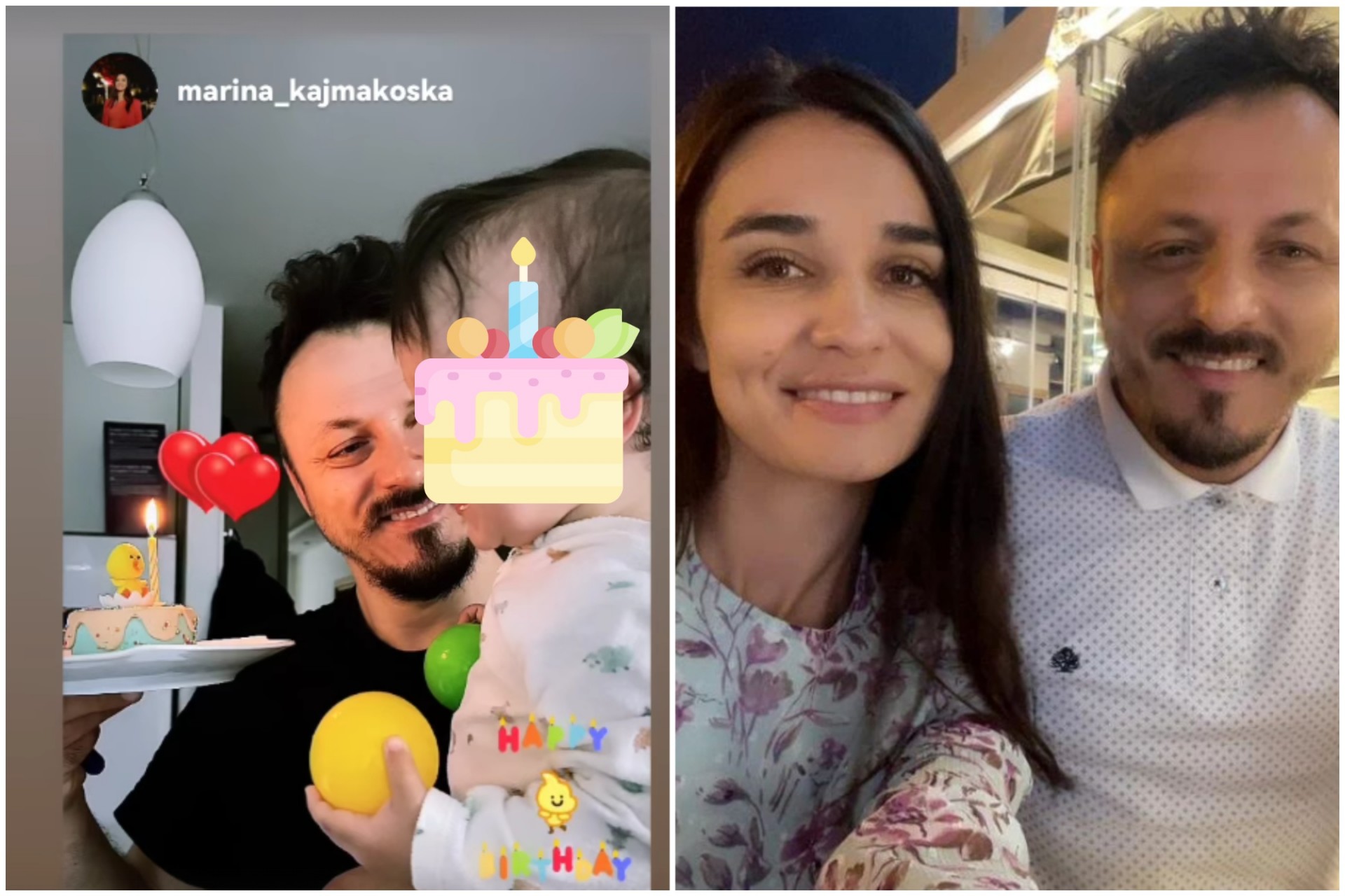 Стефан полни една година: Синот на Кајмакоски слави роденден
