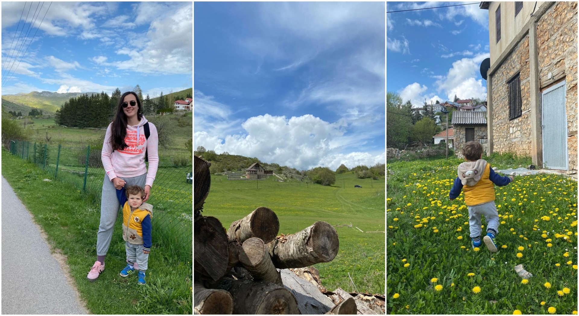 „Мајски рај“:  Водителката Јелена Богојевиќ за велигденските празници со семејството ужива во најубавиот дел од Македонија