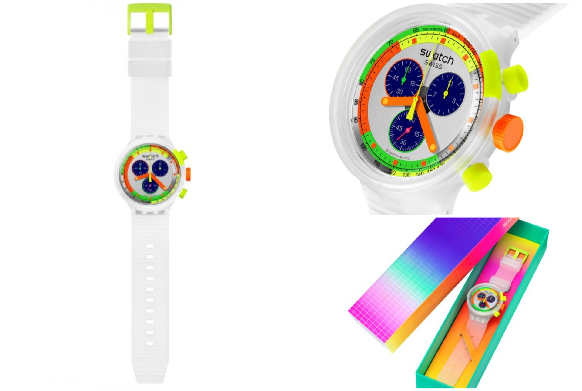 Часовник на неделата: SWATCH NEON JELLY омаж на 90-тите