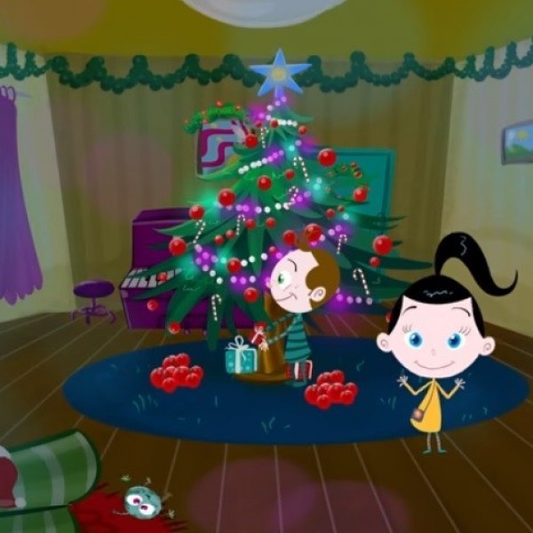 (ВИДЕО) Биби им подари новогодишна песна на децата