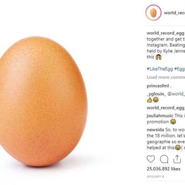 Се скрши најпознатото јајце на Инстаграм и пренесе силна порака