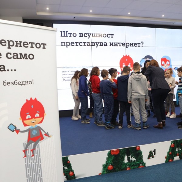 А1 Македонија за најмладите: Продолжуваат едукативните работилници од програмата „Интернетот не е само игра... Кликај безбедно“