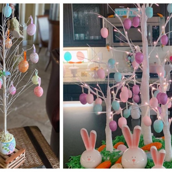(ФОТО) Велигденски дрвца: Нов необичен тренд за украсување во домашна изолација