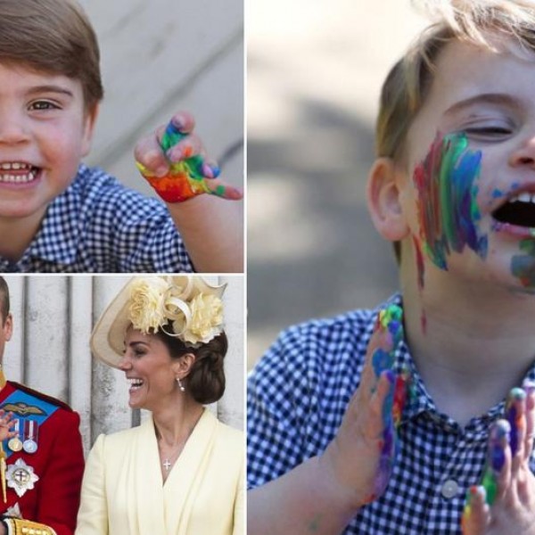 (ФОТО) Веселба во кралското семејство: Принцот Луис денес полни 2 години