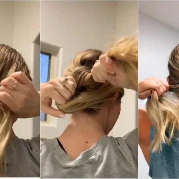 Не е невозможно: Нов тренд на врзување коњско опавче без ластик за коса
