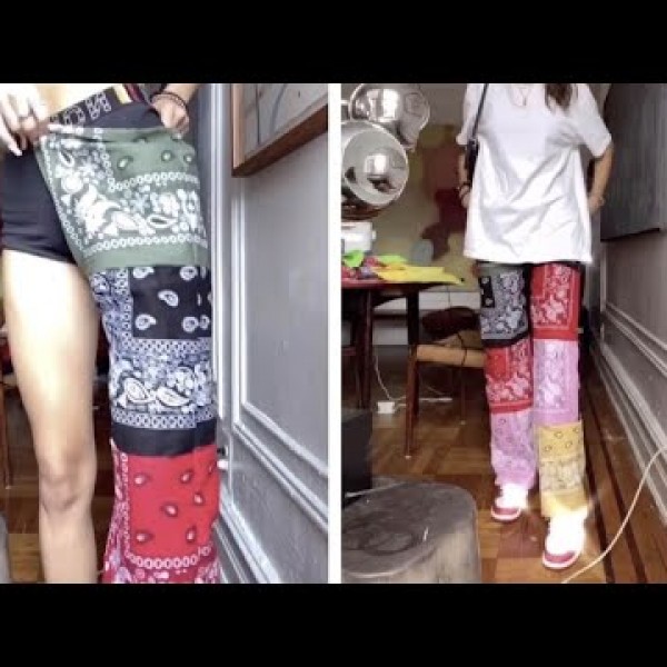 Од бандани до панталони: Тинејџерка на необичен начин ја покажа својата креативност
