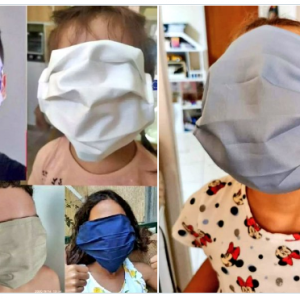 Поради грешка во големината: Учениците во Грција добија огромни заштитни маски
