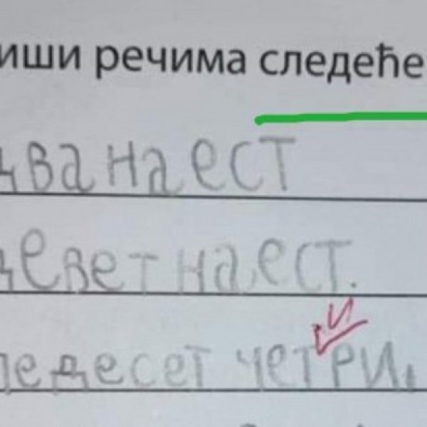 Ученик воодушеви со одговорите од домашната задача: Го насмеа целиот Балкан