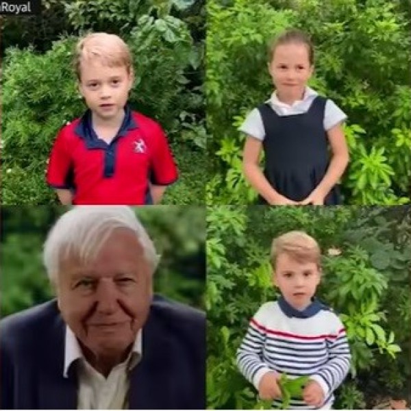 Преслатко видео: Принцезата Шарлот и принцовите Луис и Џорџ за прв пат зборуваат во јавноста