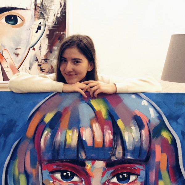 Инспирација најдов во делата на Михаил Корубин: Јелица Мерџаноска цели да стане уметник во медицината