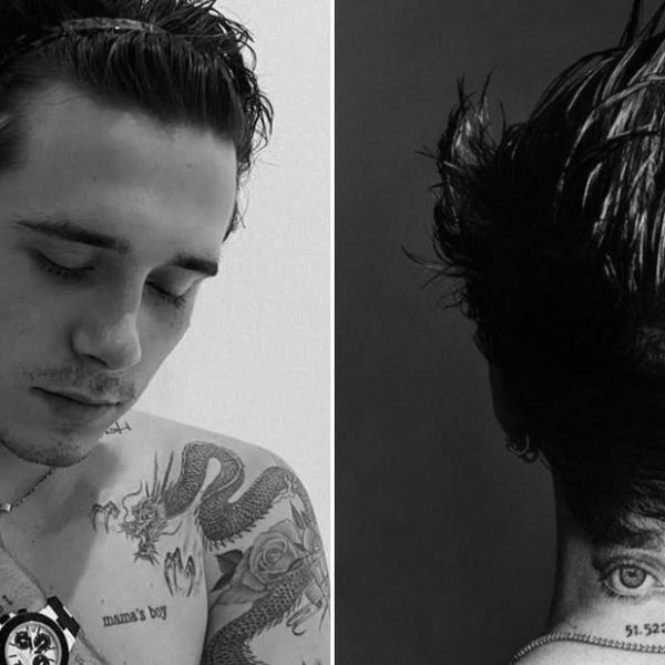 Значењето на најпопуларните тетоважи на Бруклин Бекам: 5 од нив се за неговата вереница