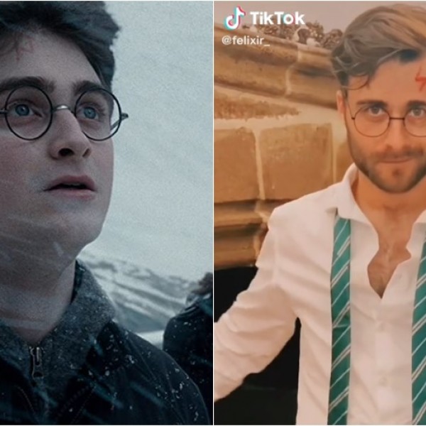 Хари Потер порасна и стана заводник: ТикТокер кој изгледа идентично како овој лик ги освојува обожавателите