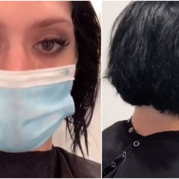 Девојка плати 1000 евра за надоградба на коса: Резултатите се шокантно лоши, а милион луѓе се згрозени од работата на фризерката