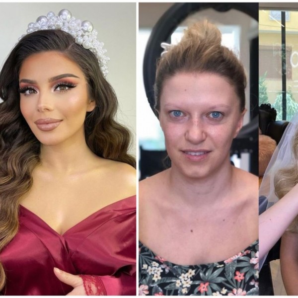 Комплетни трансформации: Албански шминкер прави вистински принцези од невести (ФОТО)