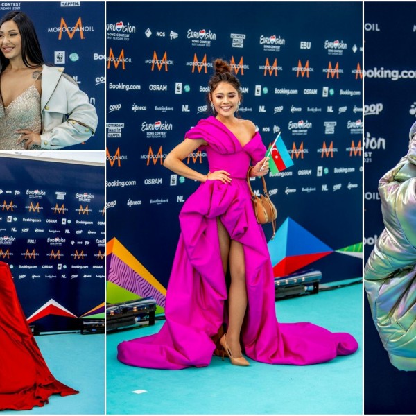 Ураганките блескаат, но и Хрватката, Гркињата, Албанката... Најубавите женски модни изданија од тиркизниот килим на Евровизија