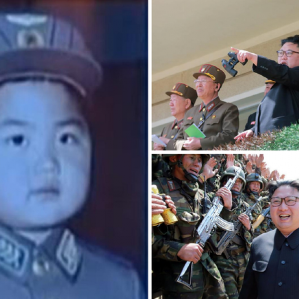 Детството на Ким Џонг Ун: Првиот автомобил го добил на 7 години, а првиот пиштол на 11