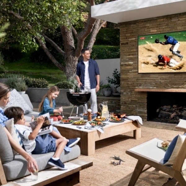 Samsung The Terrace телевизорите верификувани за гледање на отворено