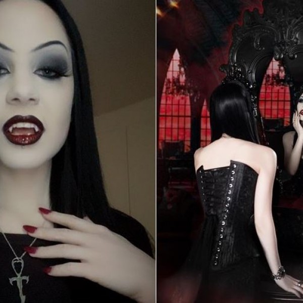 Оваа девојка тврди дека е вистински вампир и дека има 600 години: Живее вампирски живот и пие крв