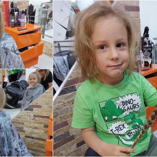 4-годишниот Адриан е голем пријател: Косата не му ја крателе од раѓање - месецов ја донираше за да се направи перика за болните дечиња од скопската Детска клиника
