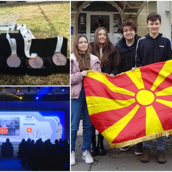 Еден сребрен и 5 бронзени медали за Македнија на Олимпијадата по природни науки: Во Дубаи шест пати се вееше македонското знаме