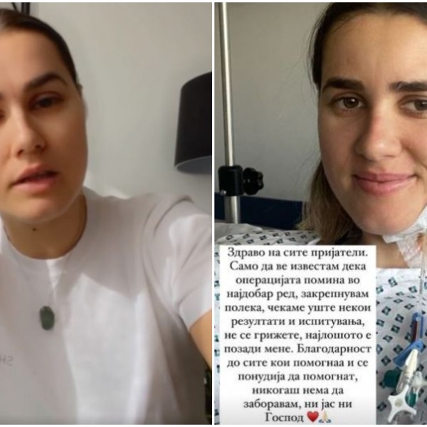 Убедена сум дека сѐ се случува со причина: Александра Шијакоска откри дека операцијата на тумор на главата поминала успешно (ФОТО)