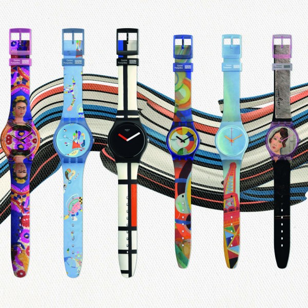 Swatch заедно со уметничкиот и културен центар во Париз - Center Pompidou со нова колекција на часовници