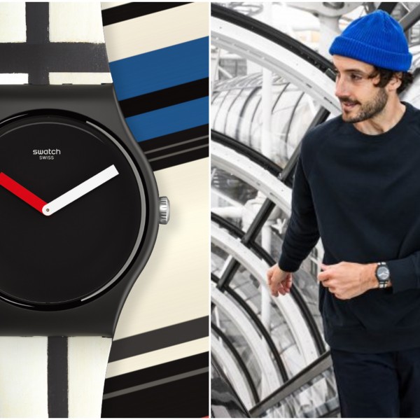 Часовник на неделата: RED, BLUE AND WHITE, BY PIET MONDRIAN на Swatch освојува со својата креативност