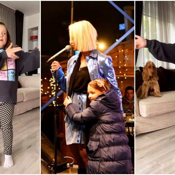 Не за џабе е родена на Светскиот ден на танцот: Ќерката на Тамара Тодевска ги следи најновите ТикТок трендови (ВИДЕО)
