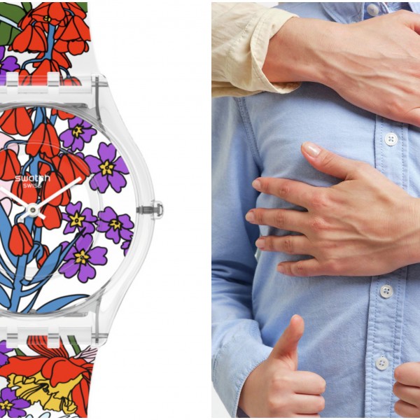 Часовник на неделата: BOTANICAL PARADISE на Swatch за љубителите на цветниот принт