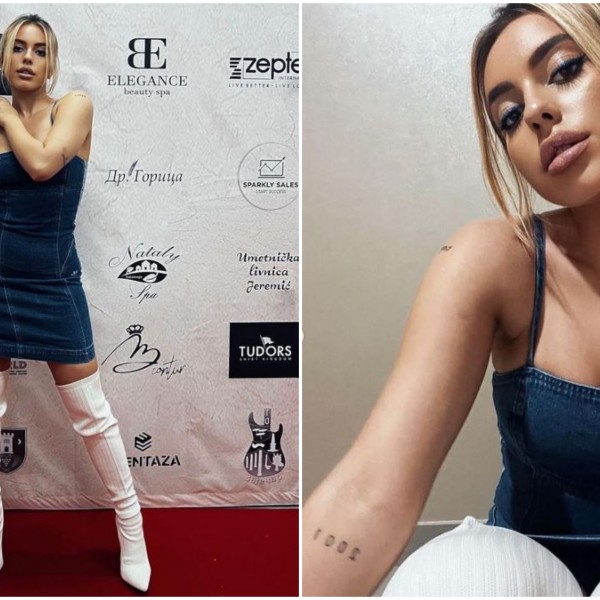 Во Србија ја избраа за „Поп пејачка на годината“: Антониа се појави во чизми над колена и фустан кој може да го имате и вие (ФОТО)