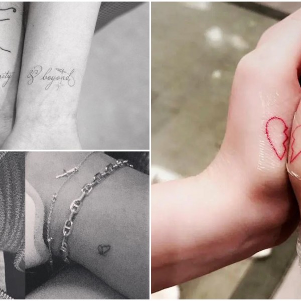 Идеи за тетоважи со саканата личност: 9 познати двојки кои имаат заеднички цртежи на телото (ФОТО)