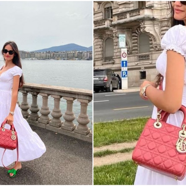 Ева Заева на патување со чанта на „Диор“ од чија цена ќе ви се заврти во глава (ФОТО)