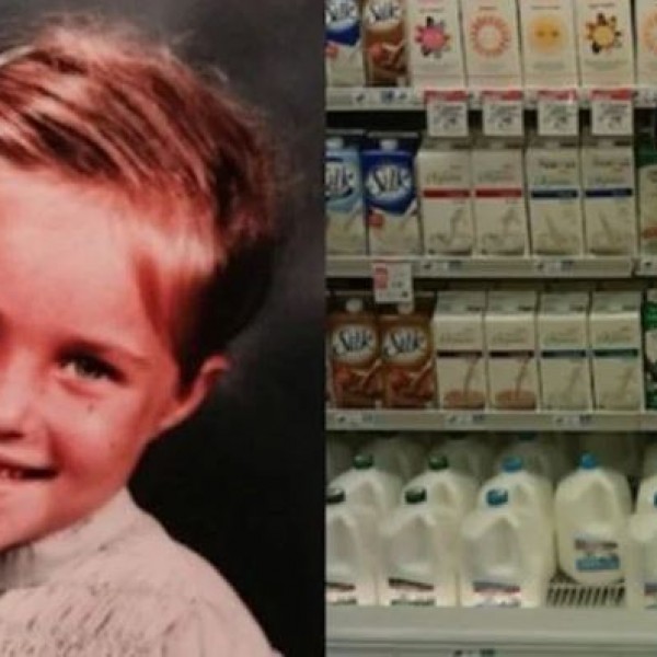 Девојче се шокирало кога ја видело својата фотографија на кутија од млеко: Потоа ја открија морничавата вистина