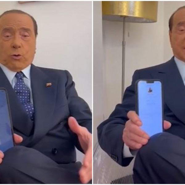 Берлускони отвори профил на ТикТок и раскажа виц за Путин, Бајден и себе: Видеото има повеќе од 2 милиони прегледи