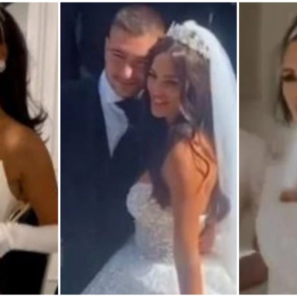 Бојана Родиќ промени три венчаници на свадбата: Не се знае која од која е поубава (ФОТО)
