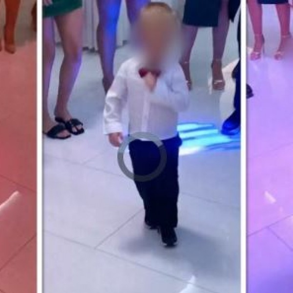 Малиот Жељко најсреќeн гостин на свадбата: Внукот на Цеца излезе на подиумот и почна да танцува, воодушевувајќи ги сите присутни