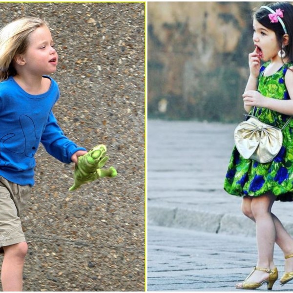 Една носеше високи потпетици од 3 години, друга се облекуваше како момче: Ќерките на познатите кои со изгледот го шокираа целиот свет (ФОТО)