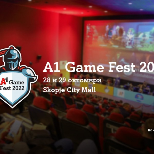 Најголемиот е-спорт настан во земјата за прв пат на 5G: А1 Game Fest финале на 28 и 29 октомври