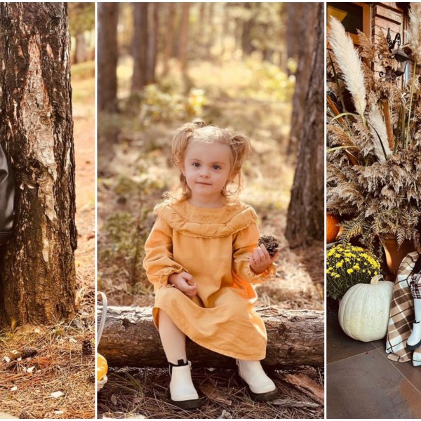 Поради нејзините фотографии ќе ја засакате есента: 2-годишната Марија од Прилеп ги покажа убавините на ова годишно време